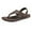 Brown, variant on CPNG Men Flip Flops Leather Open Toe Thong Sandals Fashion Comfy Orthopedic Sandals Slip-on Indoor Outdoor Beach Flip-Flop Sandals Toe Corrector Slippers