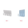 thumbnail image 2 of Wall-mounted Cell Phone Bracket Mobile Phone Holder 4 Hooks Tablets Hanger Stand Storage Rack, 2 of 9
