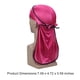 thumbnail image 4 of Sonducket gorra sedosa para cabeza con cola larga Rosa roja ajustable, 4 of 5