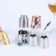 thumbnail image 2 of Advancent 5 piezas de acero inoxidable fáciles de usar y fáciles de limpiar. Nuestros corchos para botellas de vino y cerveza son perfectos Cocina y Comedor oro rosa3.8*5.5CM, 2 of 6