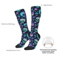 thumbnail image 4 of Naloa Skull flower cute Thigh High Socks Extra Long Stretchy Sock Women Over Knee High Opaque Stocking Daily Wear, 4 of 6