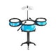 thumbnail image 4 of Juego de batería para niños Hugo Tambor de simulación 3 pads azules, 4 of 7