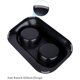 thumbnail image 3 of 1 Uds. Cuenco doble de 420ML para gatos y perros, cuenco para perros y gatos de acero inoxidable antideslizante con inclinación de 15 °, comederos y bebederos para gatos y perros Sailing Electrónica, 3 of 5
