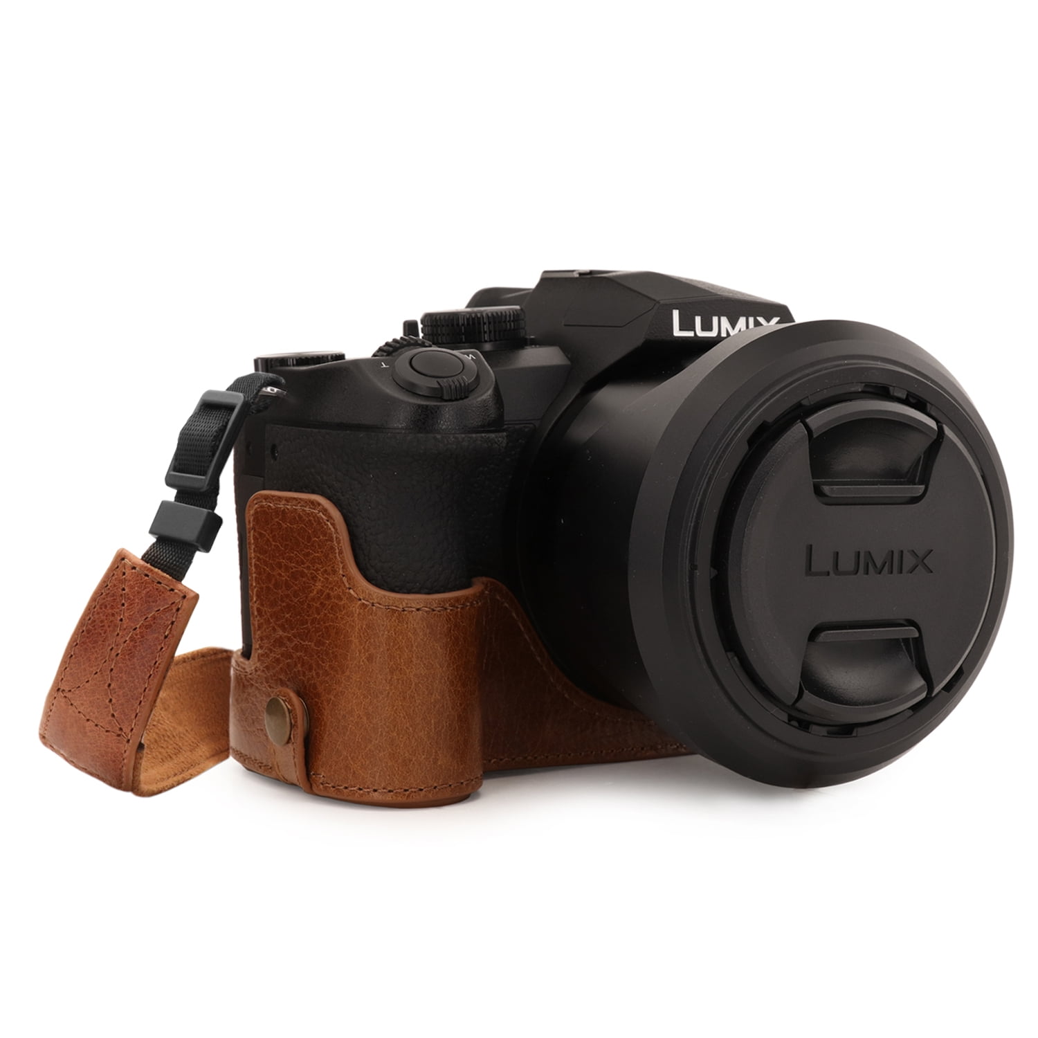MegaGear MG1682 Ever Ready Genuine Leather Camera Half Case compatible