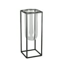 thumbnail image 6 of Wexler Coated Finish Square Metal Vase, 6 of 9