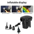 thumbnail image 4 of Inflatable Air Pump, Household Electric Pump, Portable Quiet Electric Air Pump for Swimming Pool Mattress Sofa Chair, Lightweight Compact Plastic Design, 4 of 6