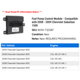 thumbnail image 2 of Fuel Pump Control Module - Compatible with 2008 - 2009 Chevy Suburban 1500, 2 of 2