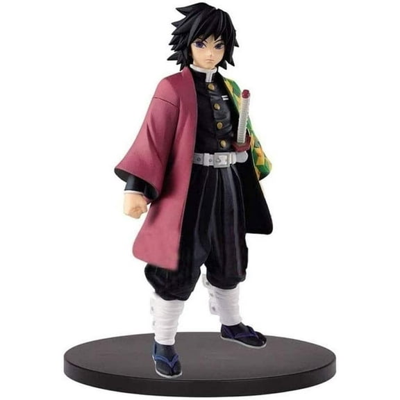 New Tomioka Giyuu Anime Desktop Ornament Demon Slayer Character Collectible Statue Collectibles PVC
