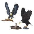 thumbnail image 2 of Figuras de animales de pájaros de juguete, figura de águila simulada, bonita figura de águila realista, figuras de pájaros realistas, diseño fácil de usar, 2 of 8