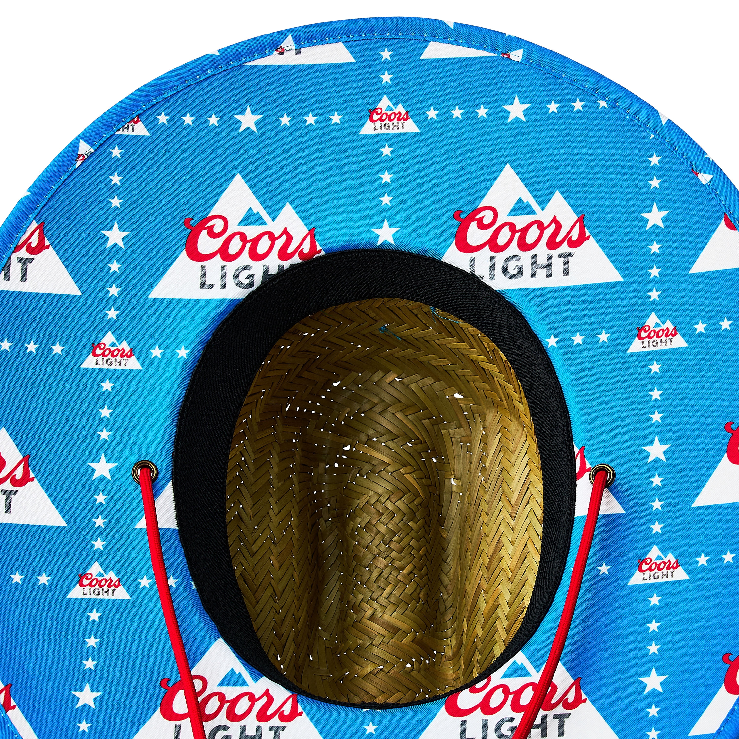4th of July Coors Light Straw Hat