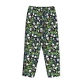 thumbnail image 3 of Lsque Fun Panda Playing With Bamboo Leaves Print Women's Pajama Pants, Lounge Pant - Comfortable Home Wear,Elastic Waistband, Stylish Design-Medium, 3 of 9