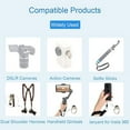 thumbnail image 2 of sweethay Adaptador de tornillo de placa de liberación rápida, accesorios de fotografía prácticos, tornillo de cámara, 2 pack/lote Accesorios de cámara y óptica, 2 of 6