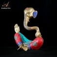 thumbnail image 4 of Aradhya Arts Brass Ganesh Statue, 7.87 inches Decorated Meditation Sculpture for home décor, offices and all other occasions, 4 of 4