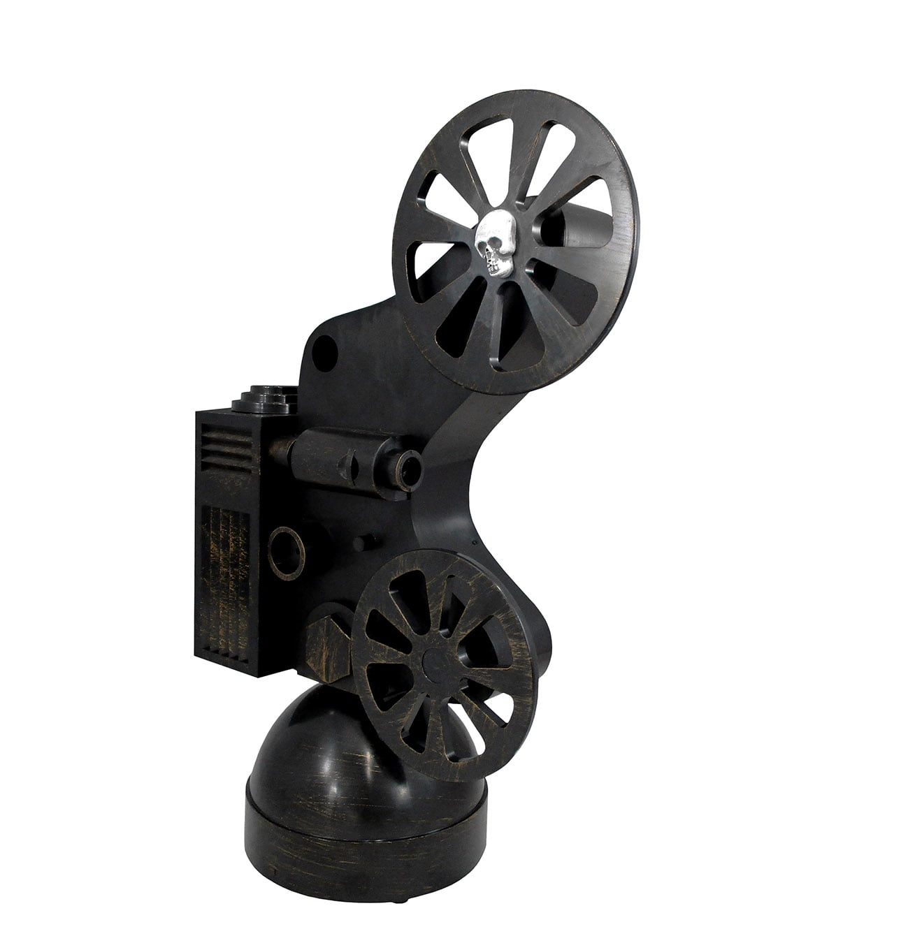 Animated Ghostly Movie Projector Flashing Halloween Ghost Vintage Design Prop