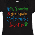 thumbnail image 4 of Inktastic Colorado Grandma Grandpa Love Me Boys or Girls Baby Bodysuit, 4 of 5
