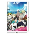 thumbnail image 3 of Yuri On Ice - Framed Manga / Anime TV Show Poster (The Cast In Car) (Size: 25" X 37") (Shiny White Aluminum Frame), 3 of 6
