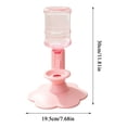 thumbnail image 2 of Pet Automatic Water Dispenser, Hanging Ball Bottle for Cage Cat Dog Daily Drinking, Yellow, 2 of 5
