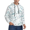 thumbnail image 2 of Sikiie Dragonfly Men's Hoodie, Essentials Hoodie, Sweatshirt, Pullover Hooded Sweatshirt for Men-X-Large, 2 of 7