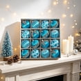 thumbnail image 6 of 16Pcs Christmas Balls Ornaments for Xmas Christmas Tree - 4 Style Shatterproof Christmas Tree Decorations Hanging Ball for Holiday Wedding Party Decoration (16pcs, 2.36"/6CM), 6 of 7