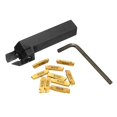 thumbnail image 5 of MGEHR1616-2 16x100mm CNC Lathe Turning Tool Holder + 10PCS MGMN200 Inserts, 5 of 8