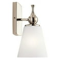thumbnail image 2 of 1 Light Wall Sconce in Soft Contemporary Style-10.5 inches Tall and 6 inches Wide-Black Finish Bailey Street Home 147-Bel-4436045, 2 of 7