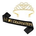thumbnail image 1 of Gorro de graduación 2023 con estola de banda de graduación para regalo de fiesta de graduación, 1 of 5