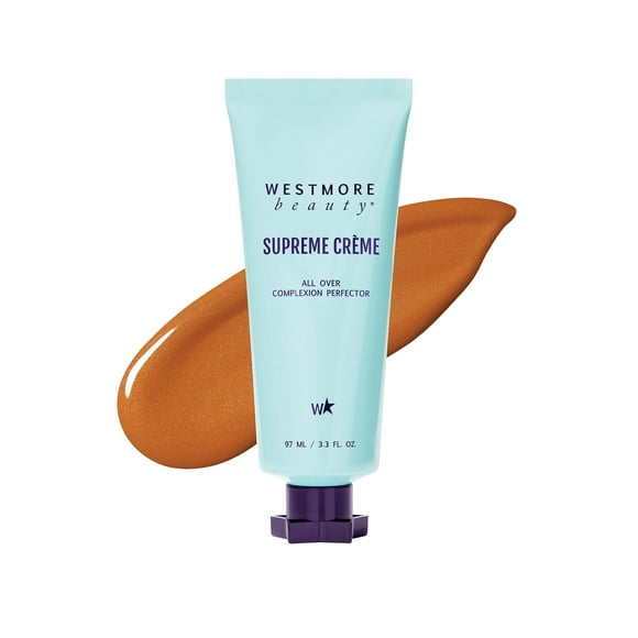 Westmore Beauty Supreme Creme All-Over Complexion Perfector â Long-Lasting CC Cream Foundation - Waterproof & Transfer-Resistant Skin Tint - 3.3 Oz (Rich)