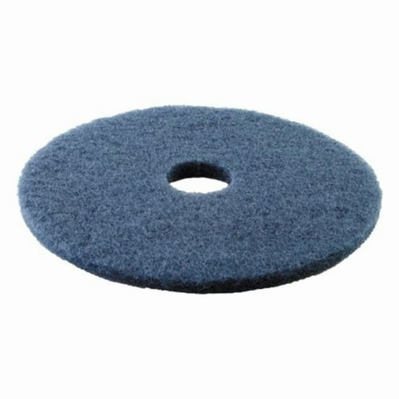 Boardwalk  17 in. Standard Diameter Scrubbing Floor Pads - Blue - 17in.