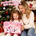 thumbnail image 2 of Chuvikid 12 Pcs Kids Pretend Play Hair Salon Set,Toddler Dress Up Beauty Hair Stylist Kit with Toy Dryer,Scissors,Combs,Gifts for Kids Girls Ages 3-8, 2 of 7