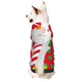 thumbnail image 1 of Balery Christmas Gnome With Love Sudadera con Capucha para Perros Pequeños – Ropa para Mascotas, Disfraz para Perros y Gatos, Ideal para Fiestas y Cosplay-X-Large, 1 of 7