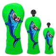 thumbnail image 2 of Funda para palos de golf shamjiam PU Head Cover con No Tag Case para UT Headcover 1 3 UT verde, 2 of 9