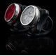 thumbnail image 2 of Luz de bicicleta recargable e impermeable, luces LED delanteras y traseras, 4 modos de brillo, luz blanca delantera y luz trasera roja, impermeable, incluye 2 cables USB., 2 of 5