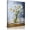 DaisyB, variant on Eucalyptus Leaves Wall Art for Living Room/Bedroom, Watercolor Bottle Spring Flowers Canvas Bathroom Decor Wall Art Kitchen Office Framed Wood Oil Painting Picture, 12"x16"