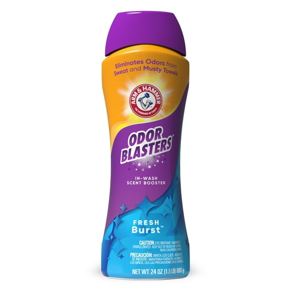 Arm & Hammer Odor Blasters In-Wash Scent Booster Beads - Fresh Burst - 24 oz (Packaging May Vary)