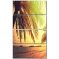 thumbnail image 2 of Design Art - Tropical Beach with Green Palm, 2 of 3