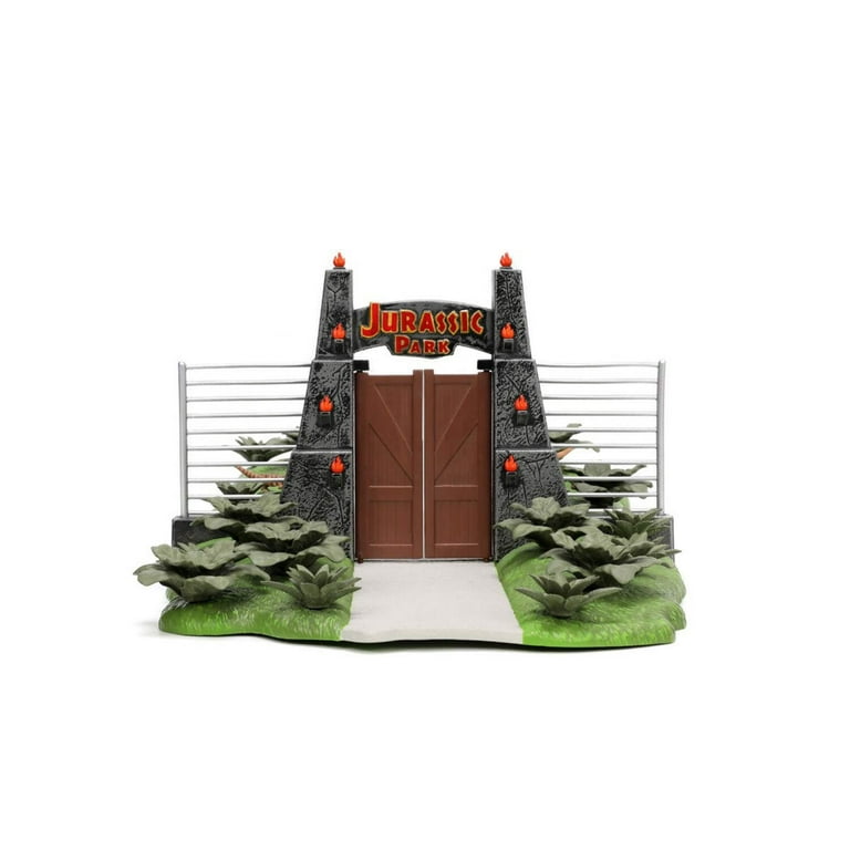 Jurassic Park 30th Anniversary Jurassic Gate Nano Scene