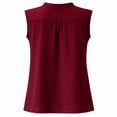 thumbnail image 2 of Blusa George para Mujer, sin Manga Vino Talla M, 2 of 4