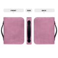 thumbnail image 4 of HELLHERO Glittery Pink Textured Pattern Church Bible Bag for Women, Bookmark Belt Bible Cover with Large Capacity for Bible Study Daily Work Christian Prayer, 4 of 12