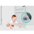 thumbnail image 3 of Acrylic Door Holders Catch Floor Mounted Nail-free Door Stops Protect Wall, 3 of 9