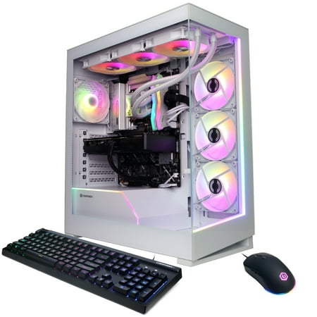 CyberPowerPC Gamer Supreme Gaming PC, Intel Core Ultra 9 285K, NVIDIA GeForce RTX 5070 12GB, 32GB DDR5, 1TB SSD, SLC10200CPGV18