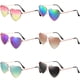 thumbnail image 1 of Gafas de Sol Frienda en Forma de Corazón Vintage Multicolor para Mujer, 1 of 7