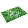 thumbnail image 1 of St. Patricks's Day Placemat Irish Plaid English Decorative Table Runner Insulated Tablecloth, 1 of 5