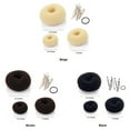 thumbnail image 4 of Beaute Galleria 3 Pieces Hair Donuts Hair Bun Maker, Ballet Bun Chignon Updo (Large, Medium, Small), 4 of 11