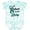 Tie Dye Green, variant on Inktastic My Mom is My Hero Ovarian Cancer Awareness Boys or Girls Baby Bodysuit