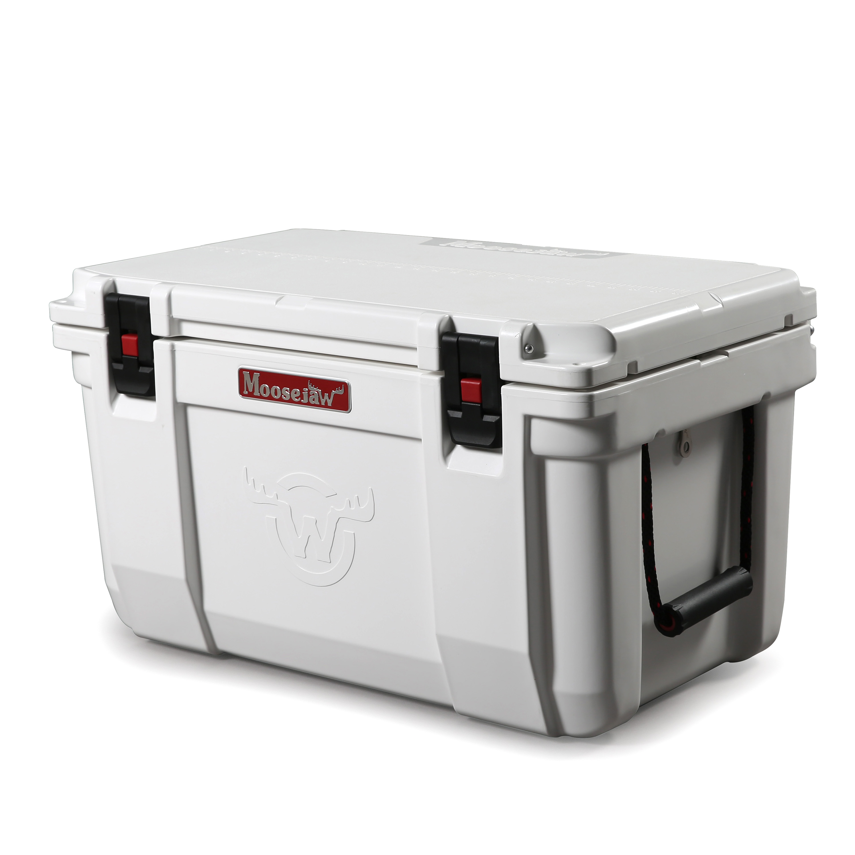 Moosejaw 50 Quart Ice Fort Hard Cooler with Microban, Snow - image 2 of 12