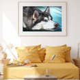 thumbnail image 4 of 5D DIY diamante pintura lobo tumbado completo taladro cuadrado manualidades Rhinestone colgantes FLhrweasw Nuevo, 4 of 9