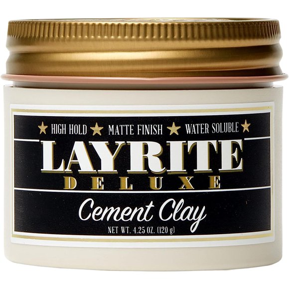 Layrite Cement Hair Clay, 4.25 Oz