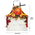 thumbnail image 5 of Lsque Thanksgiving With Autumn Waterproof Apron Chef Aprons for Men Heavy Duty Chemical Work Apron Extra Long Grilling Aprons with Adjustable Bib Apron, 5 of 9