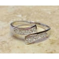 thumbnail image 3 of Women's 925 Sterling Silver Adjustable Toe Ring 1 Ct Round Cut Simulated Diamond, 3 of 3