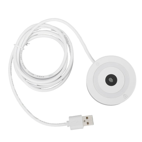 USB Fingerprint Reader Support for  10 11 PC Laptop Non Password Login Small Scanner Recorder 360 Degree Touch Control Portable